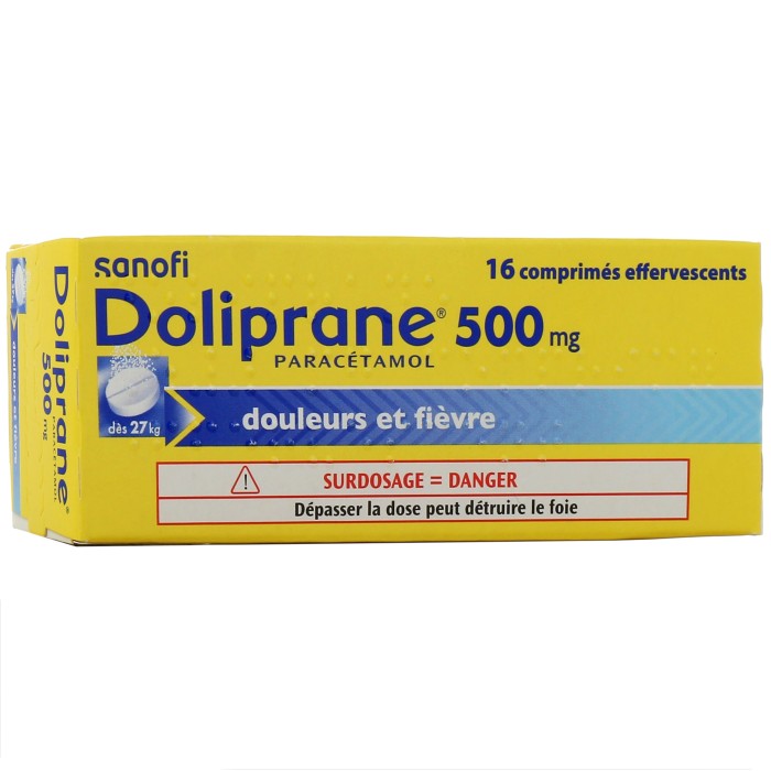 Doliprane Mg Boite De Comprim S Effervescents