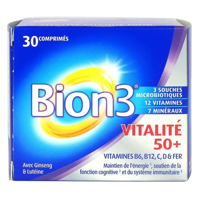 Bion 3 vitalite senior avis : un comprimé efficace pour les 50+ ?