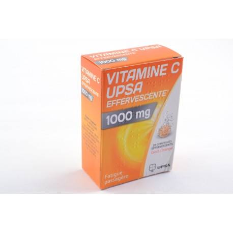 Vit C Upsa 1000mg Comprimes Effervescent 2 Tubes De 10