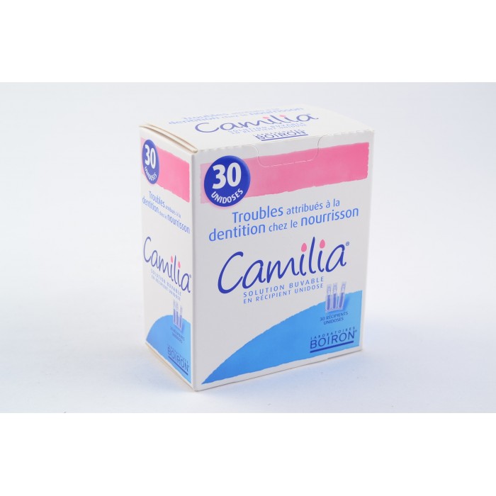 CAMILIA SOLUTION BUVABLE TROUBLES DENTITION BEBE 30 FLACONS UNIDOSES -  Bouche · Dents - Pharmacie de Steinfort