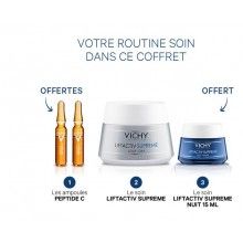 Vichy Coffret Liftactiv Supreme Creme Peaux Normales A Mixtes Pot De 50 Ml