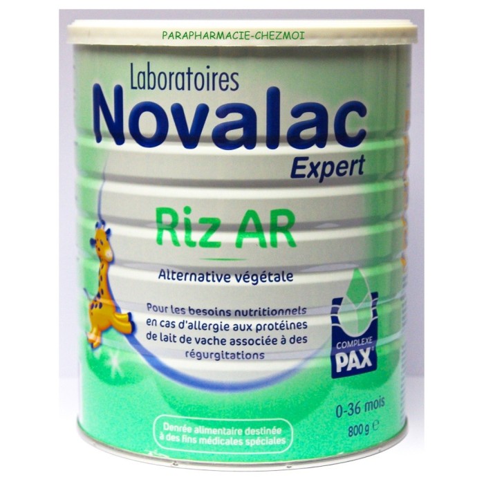 Expert Riz AR alternative végétale lait 0-36 mois 800g